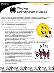 Singing Coordinator's Guide