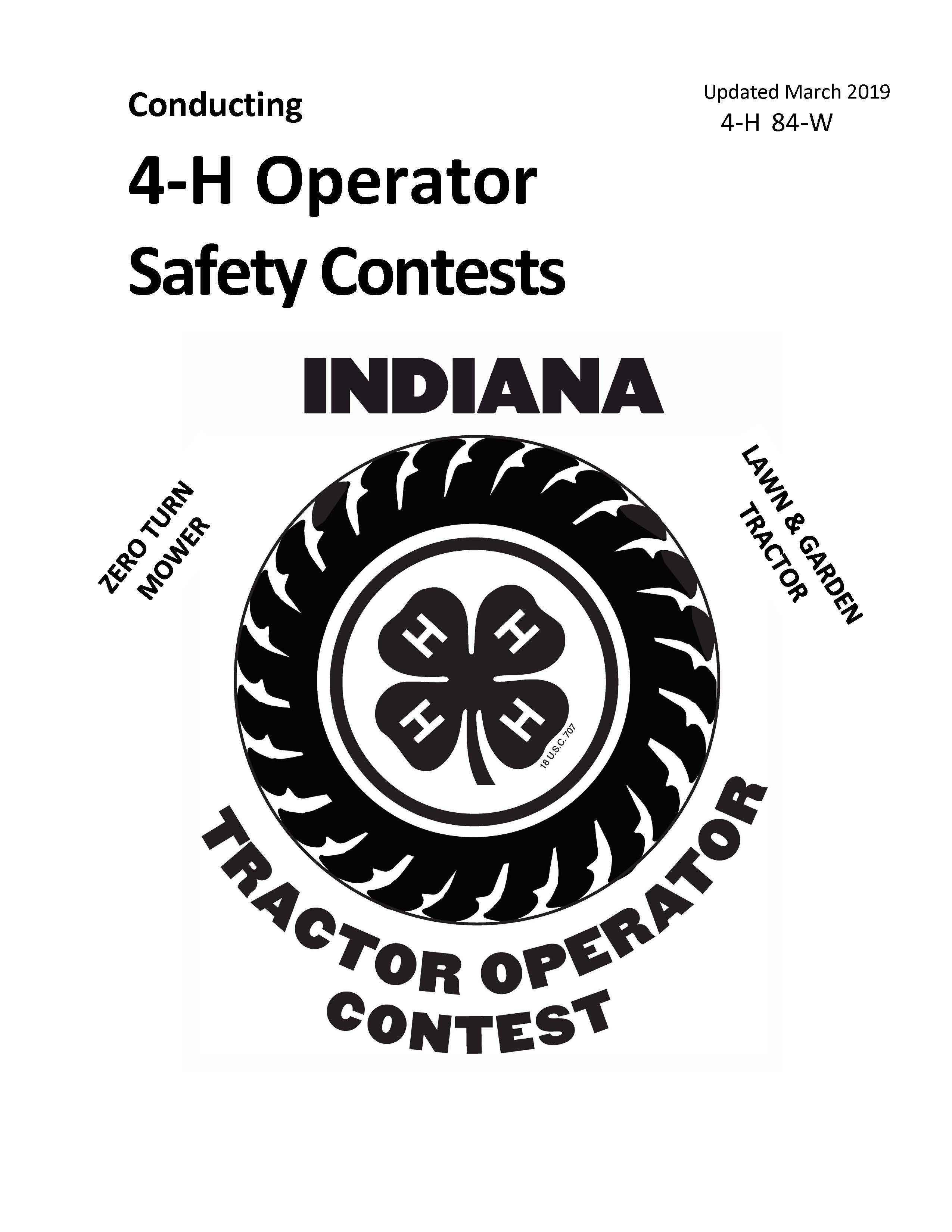 Conducting 4-H Petroleum Power Operators' Contests
