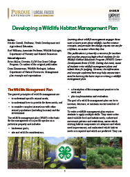 Developing a Wildlife Habitat Management Plan