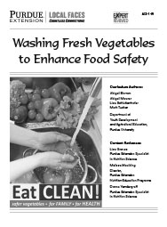 Washing Fresh Vegetables to Enhance Food Safety