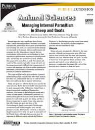 Managing Internal Parasitism in Sheep and Goats
