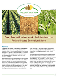 Crop Protection Network: An Infrastructure for Multi-state Extension Efforts
