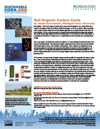 Soil Organic Carbon Cycle