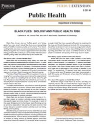 Black Flies: Biology and Public Health Risk
