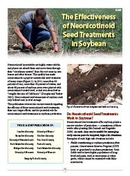 The Effectiveness of Neonicotinoid Seed Treatments in Soybean