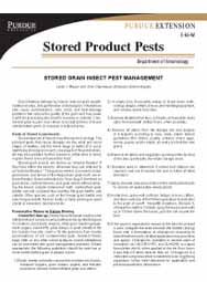 Stored Grain Insect Pest Management