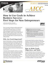 How to Use Goals to Achieve Business Success: First Steps for New Entrepreneurs