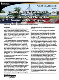 2007 Perspective on the Past & Future of the Conservation Reserve Program