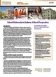 School Referenda in Indiana: A Rural Perspective