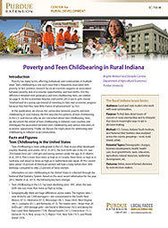 Poverty and Teen Childbearing in Rural Indiana