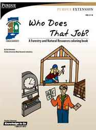 Who Does That Job?: A Forestry and Natural Resources Coloring Book