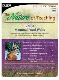 The Nature of Teaching, Unit 2: Mammal Food Webs
