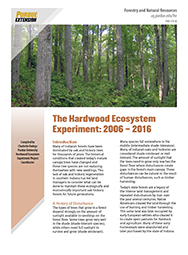 The Hardwood Ecosystem Experiment:  2006-2016