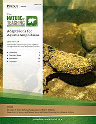 The Nature of Teaching: Adaptations for Aquatic Amphibians