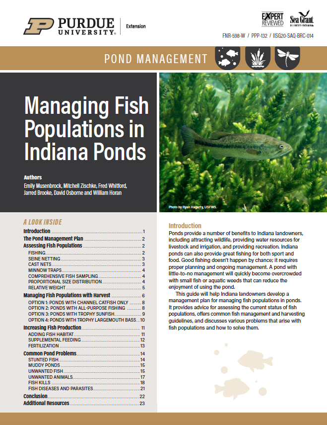 Pond Management: Managing Fish Populations