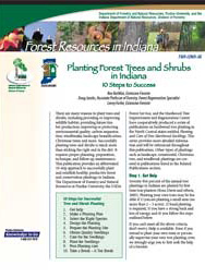 Planting Forest Trees and Shrubs in Indiana (50/pkg)