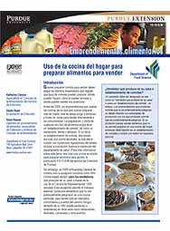 Emprendimientos alimentarios: Uso de la cocina del hogar para preparar alimentos para vender