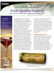 Commercial Winemaking Production Series: Cork Quality Control