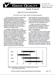 High Oil Corn Composition