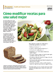 Altering Recipes for Better Health (Spanish)