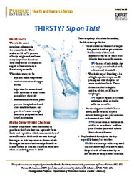 Thirsty? Sip on This!