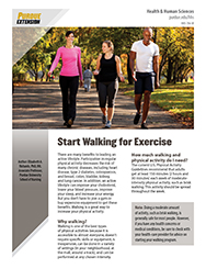 Start Walking for Exercise 2019