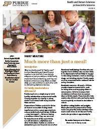Family Mealtime:  Much more than just a meal!