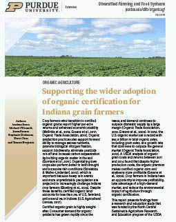 Identifying Barriers to Organic Certification for Indiana Grain Farmers