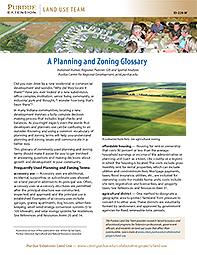 Land Use: A Planning and Zoning Glossary