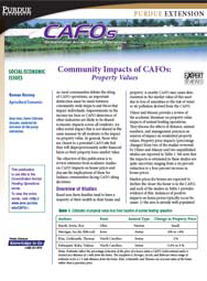 Community Impacts of CAFOs: Property Values
