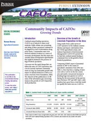 Community Impacts of CAFOs: Growing Trends