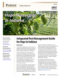 Hops Production in Indiana: Integrated Pest Management Guide for Hops in Indiana