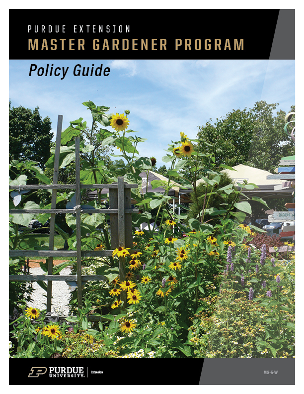 Purdue Master Gardener Program Policy Guide