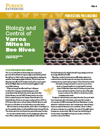 Protecting Pollinators: Biology and Control of Varroa Mites in Bee Hives