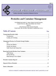 Pesticides and Container Management