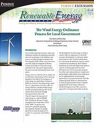 The Wind Energy Ordinance Process for Local Government