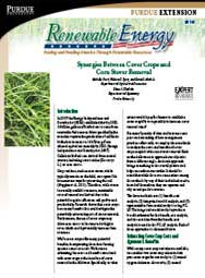 Synergies Between Cover Crops and  Corn Stover Removal